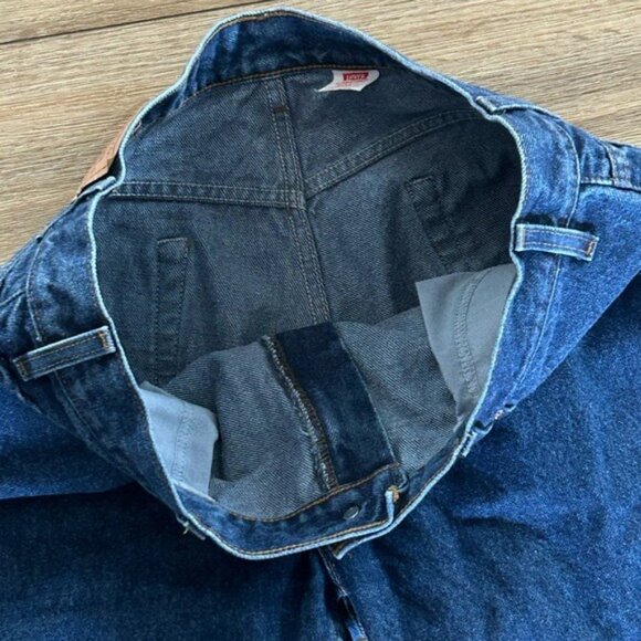 Vintage 80’s Levi’s 505 Men’s Denim Straight Jeans 36 Waist - Picture 2 of 16
